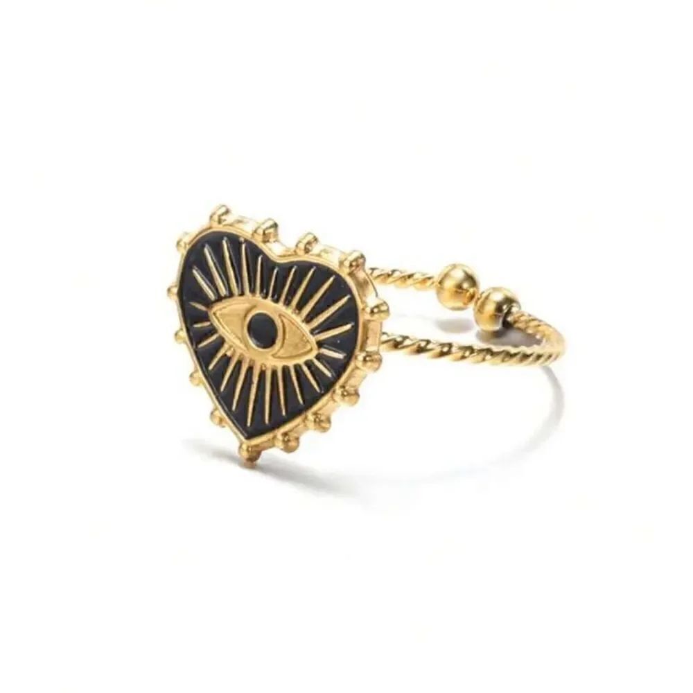 Evil eye ring M1050